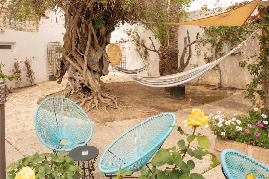 relax at chill out of the hotel bahia de alcudia