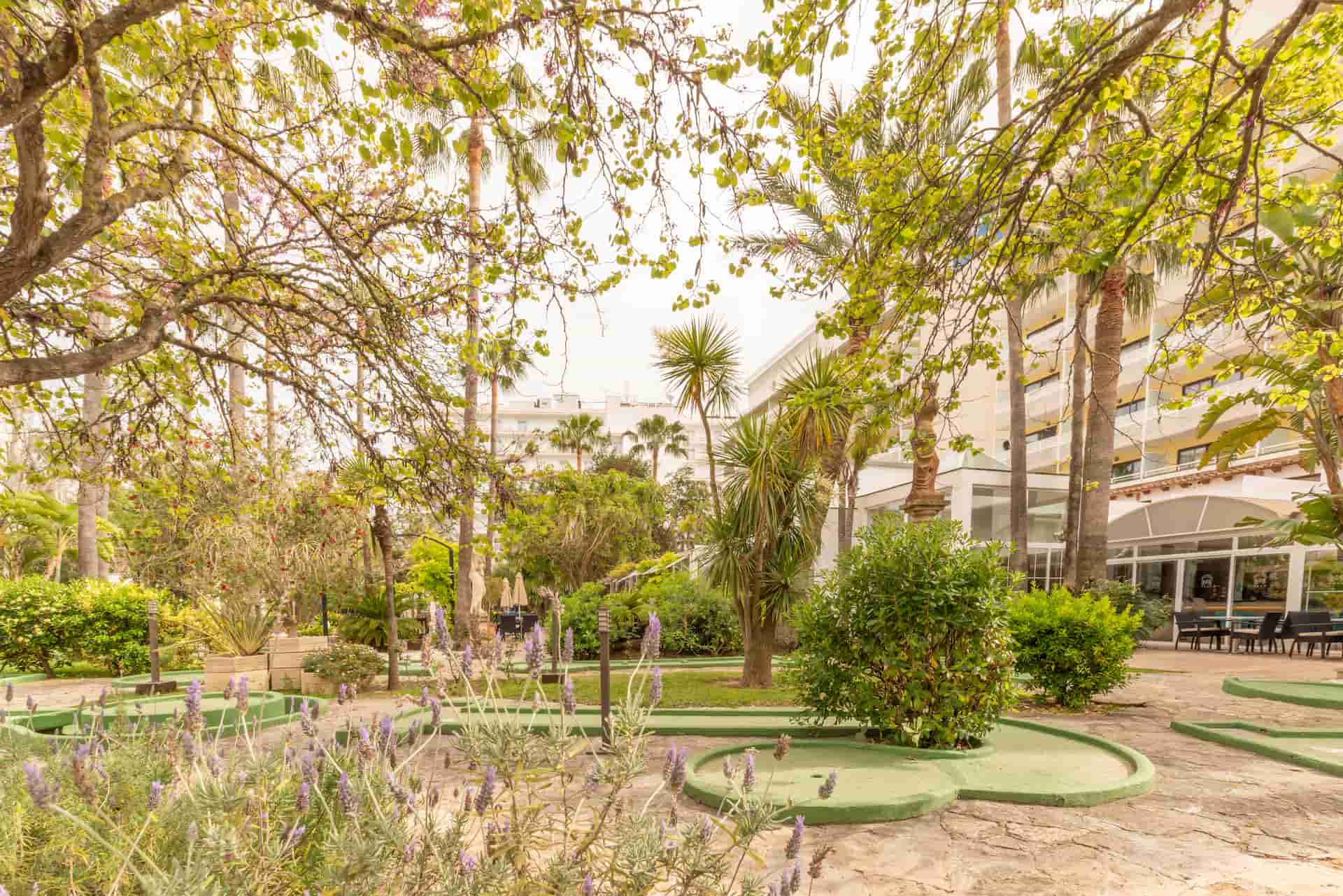 instalaciones jardines hotel bahia de alcudia